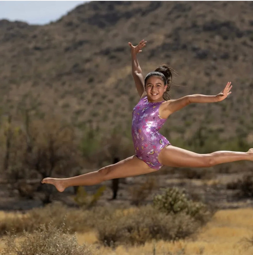 LE107 UNICORN LEOTARD