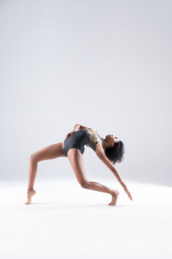 DA1997LPN Black label camisole leotard