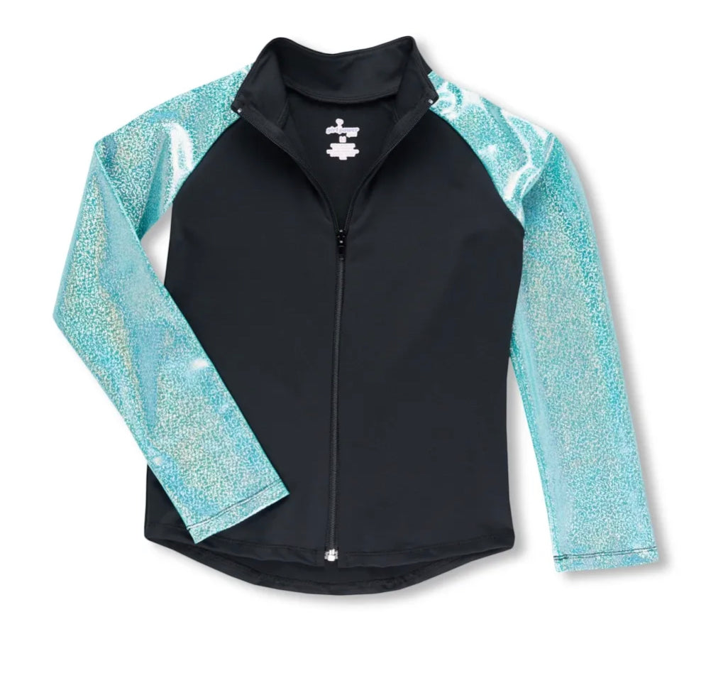 LE316 SPARKLY MARINE JACKET