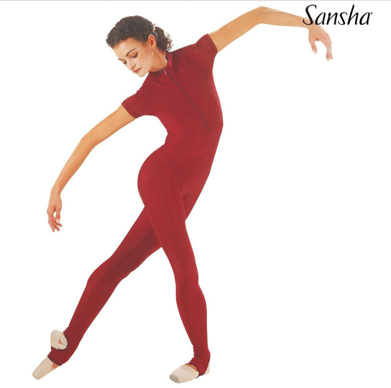 C810C - Sansha Unitard Short Sleeves