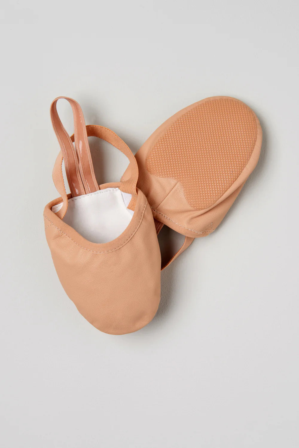 S0607L Adult Leather Half Sole Pirouette Shoe