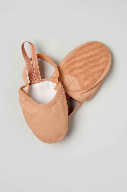 S0607L Adult Leather Half Sole Pirouette Shoe