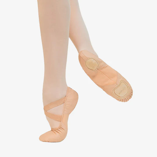 SD110L Pro Leather Split Sole Ballet Shoe