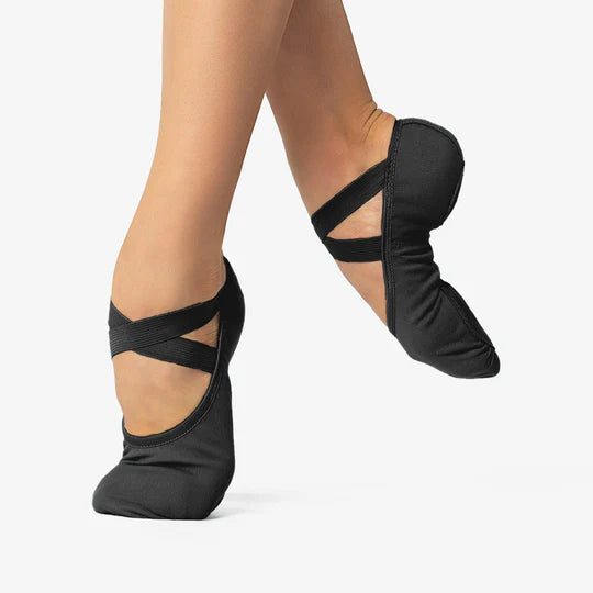 SD16 Canvas Ballet Shoes (Pink & black)