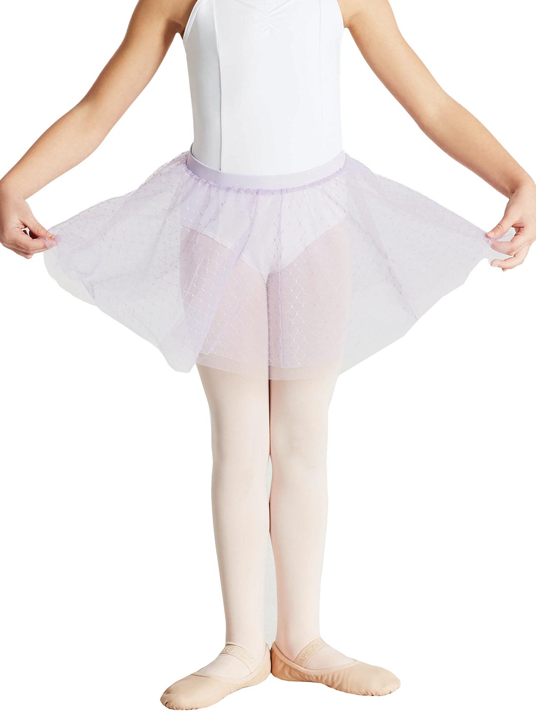 11312c Double Layer Pull On Skirt