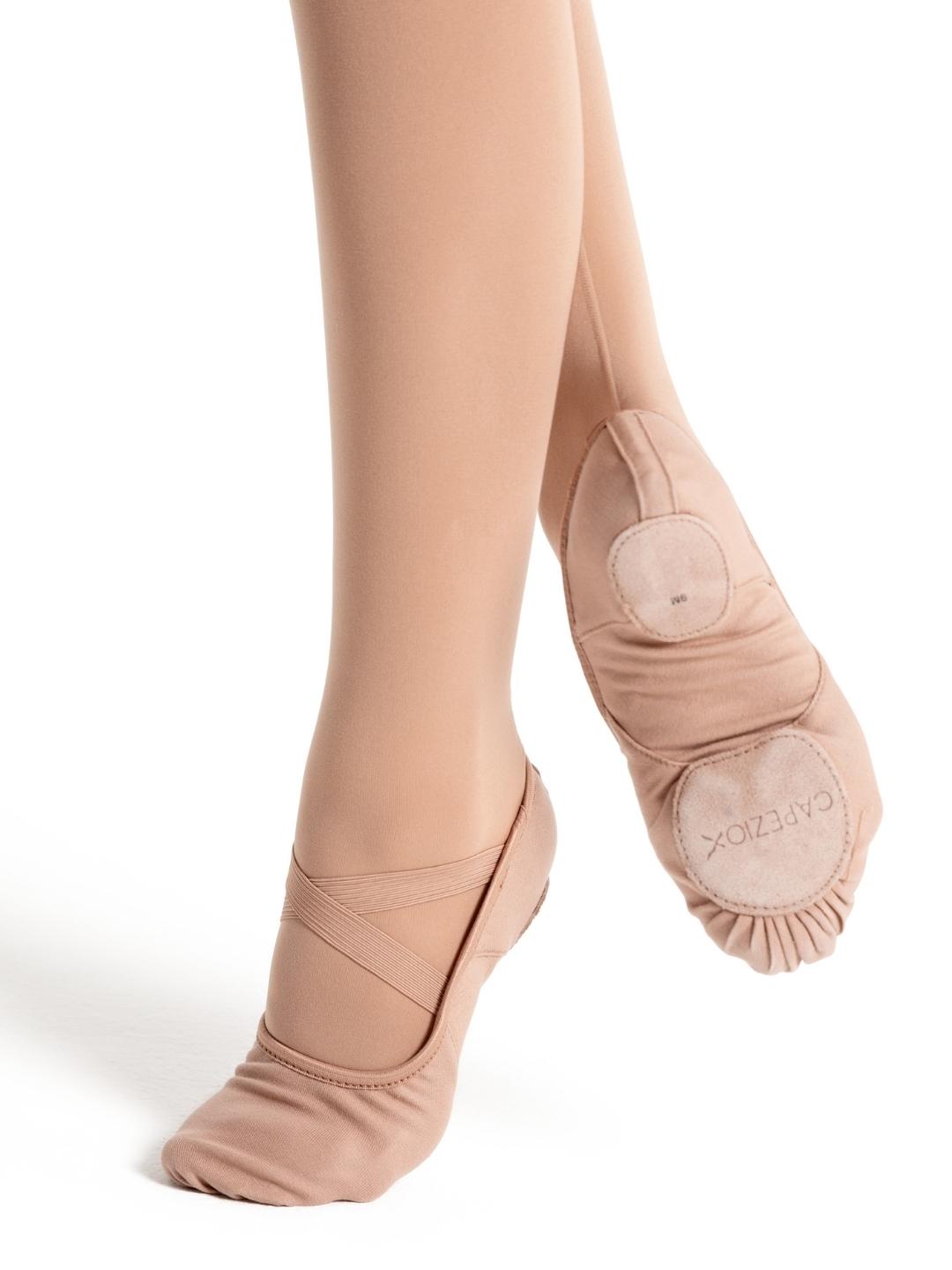 2037w Skin tone Capezio Canvas Ballet Slipper