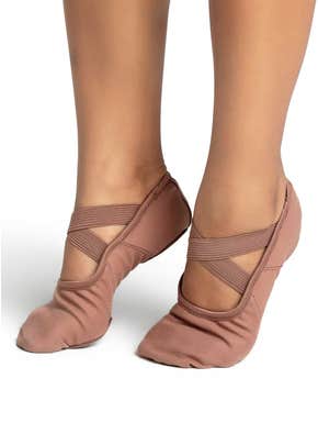 2037C Child Skin tone Canvas Ballet Shoe