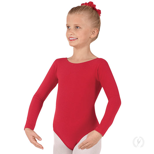 10408 clearance Kids Long Sleeve Leotard