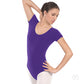 10475p Adult Short Sleeve cotton leotard