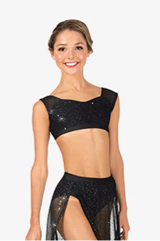 TW601 - Performance Twinkle Mesh Tank Bra Top