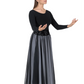 39746 - Eurotard Womens Sheer Devotion Chiffon Full Length Praise Skirt