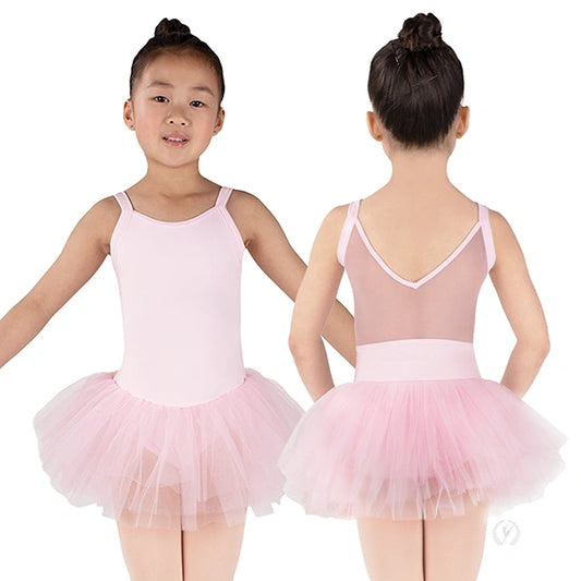 0035 -  Girl Pink Tank Tutu Dress
