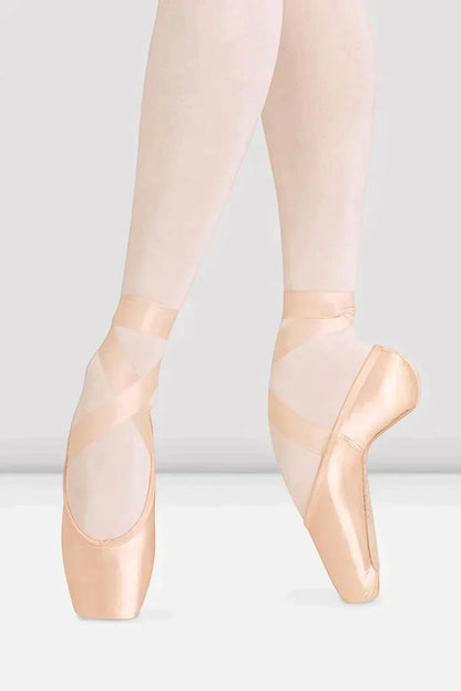 S0180L Heritage Pointe Shoes - Color Pink Satin