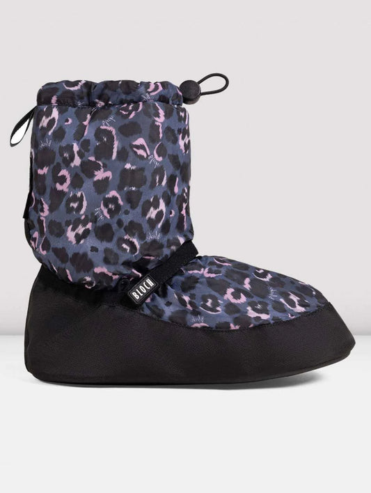 Im009bp Animal Print Warm Up Booties