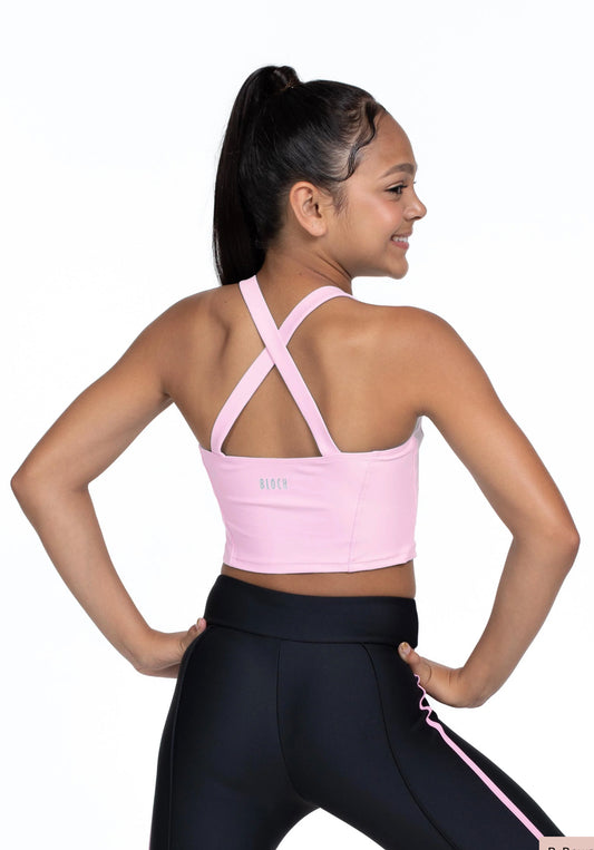 FM1726 Seamed X-Back Tank-Pink