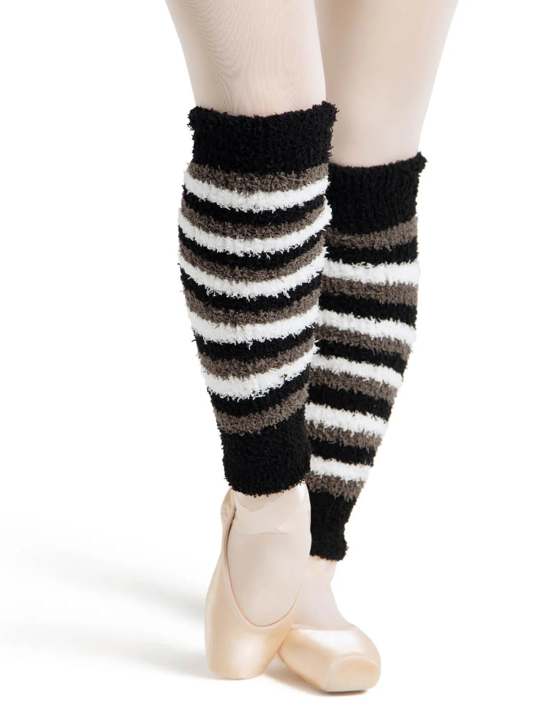 Ck10981w - HARMONIE 18" STRIPED PAMPER LEGWARMER