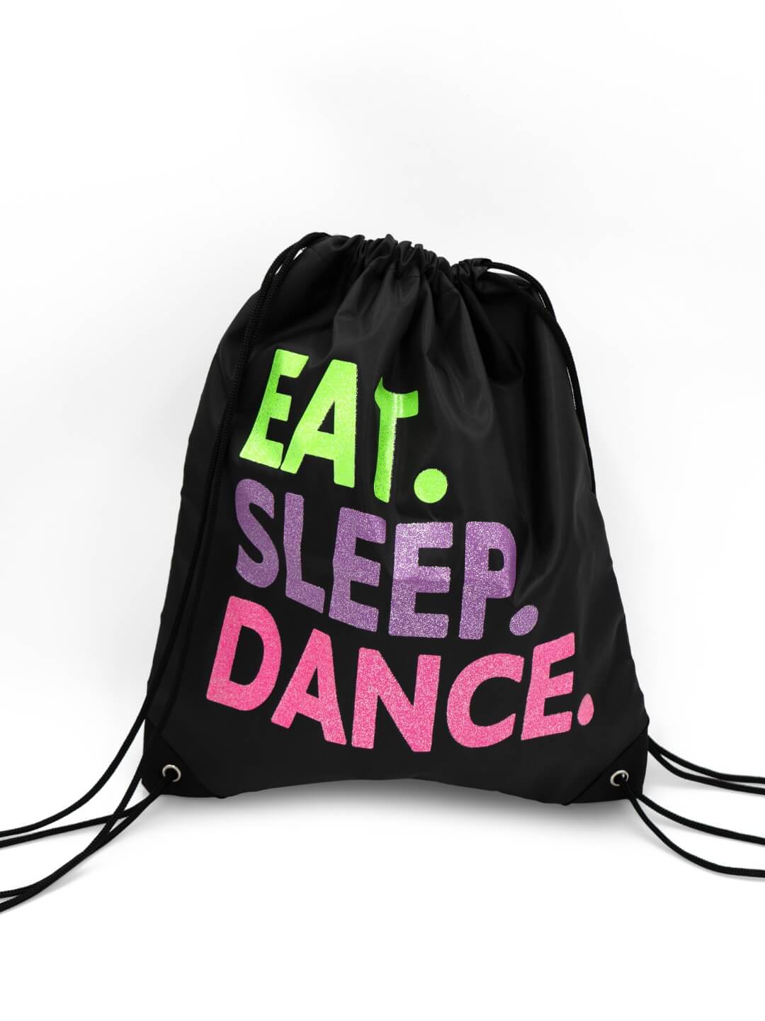 B292 Eat. Sleep. Dance. Drawstring Bag