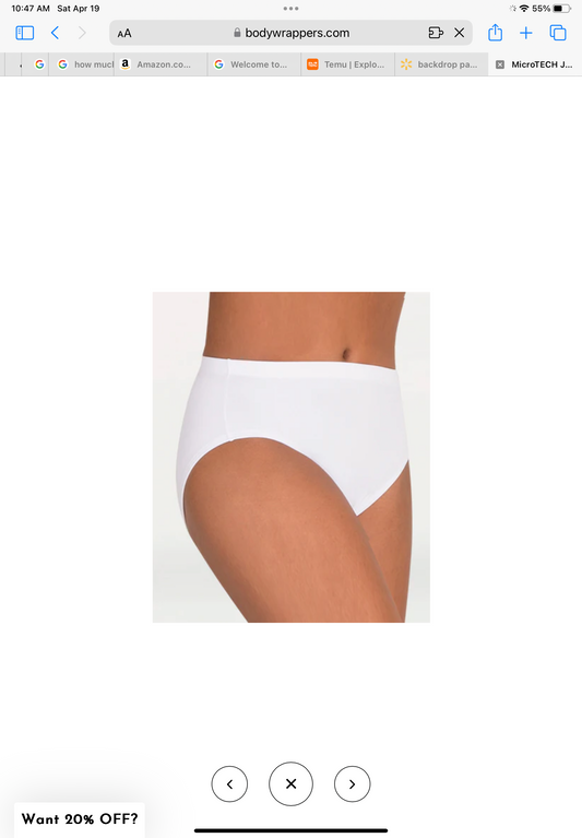 mt289 briefs bodywrappers clearance