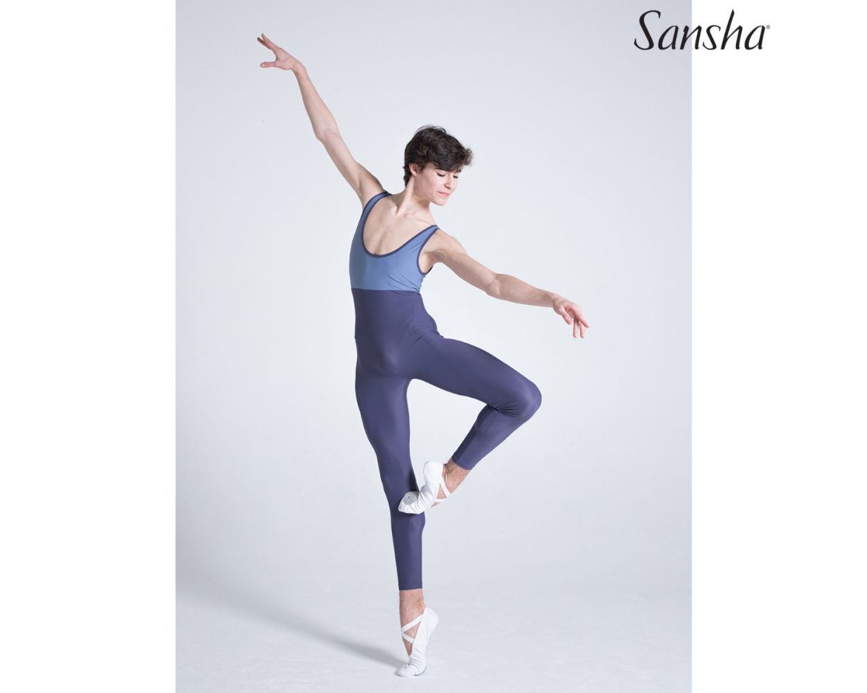 58BB1055P Sansha men’s unitard