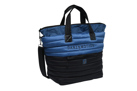 B23507ICE - BLUE PUFFER TOTE