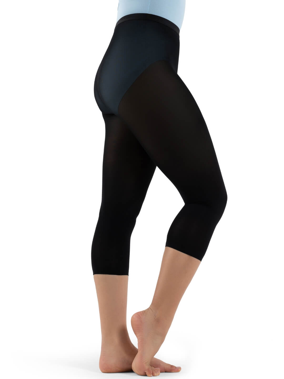 1917c Footless Tight w Self Knit Waist Band (size 8-12)